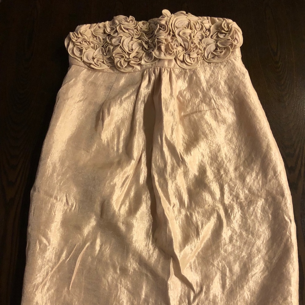 Strapless Bloomingdales Dress - Champagne Pink